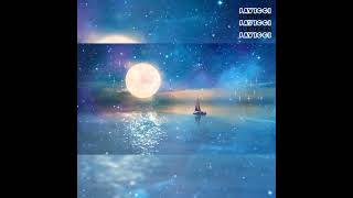 Night moon in the deep night Powered by @J-A-V-I-C-C-I